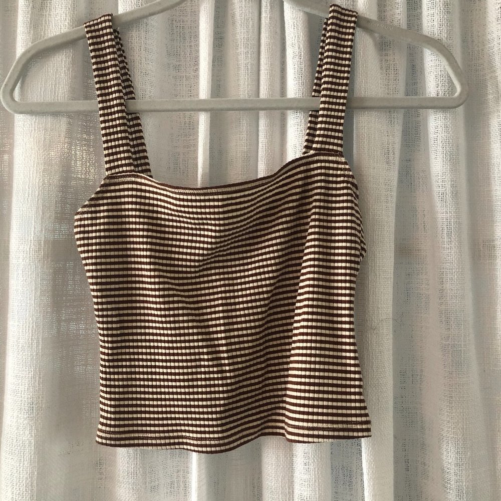 Reformation Stripe Crop / Tank Top